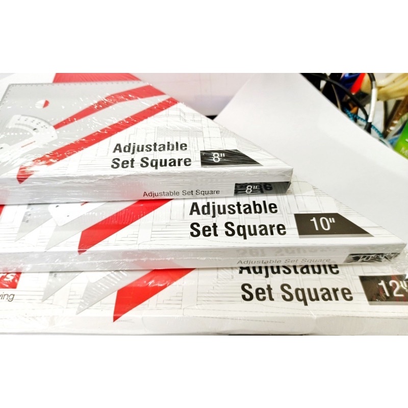ฉากปรับมุม Set Square 1ชุด มี 3ขนาด