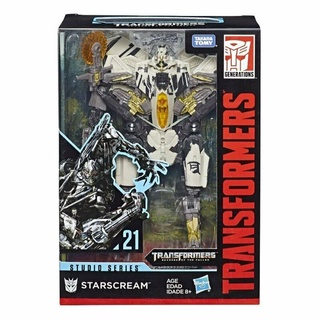 Hasbro หม้อแปลง STUDIO SERIES VOYAGER CLASS SS#21 [STARSCREAM] ฟิกเกอร์แอคชั่น