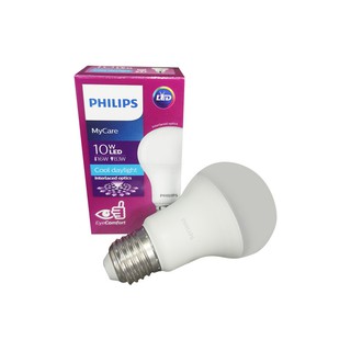 หลอด LED Bulb A55 10W COOL DAYLIGHT E27 PHILIPS | PHILIPS | LEDBulb 10W E27 CDL หลอดไฟ LED หลอดไฟ โคมไฟส่องสว่างและพัดลม