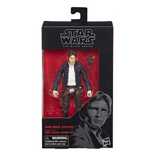 hasbro Star Wars The Empire Strikes Back Black Series Han Solo (Bespin) สินค้าใหม่ ลิขสิทธิ์แท้