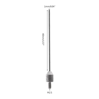 dial gage probe m 2 . 5 - d 1 . 0 - l 40