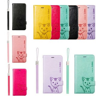 เคสฝาพับDomi cat Samsungรุ่นA10S/A20S/A30S/A50S/A7(2018)