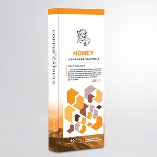 กาแฟแคปซูลอลูมิเนียม Honey (10 Capsules)