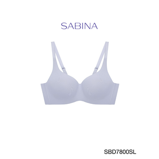 Sabina ซาบีน่า ฟองดี รุ่น PERFECT BRA  (ไร้โครง) รหัส SBD7800SL สีเทาอ่อน