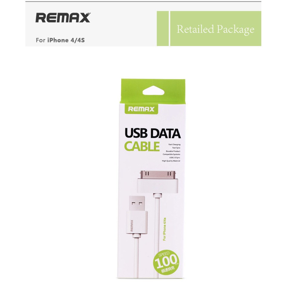 Remax USB Cable สำหรับ iPhone4