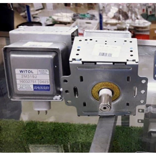 แม็คนีตรอนเตาอบไมโครเวฟ  เบอร์ 2M319J, ใช้ทดแทน 2M219J (หูข้าง,แจ๊คล่าง) และยี่ห้อและรุ่นอื่นยี่ห้ออ