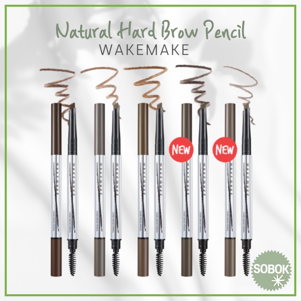 [WAKEMAKE] Natural Hard Brow Pencil เพ็นซิลคิ้ว