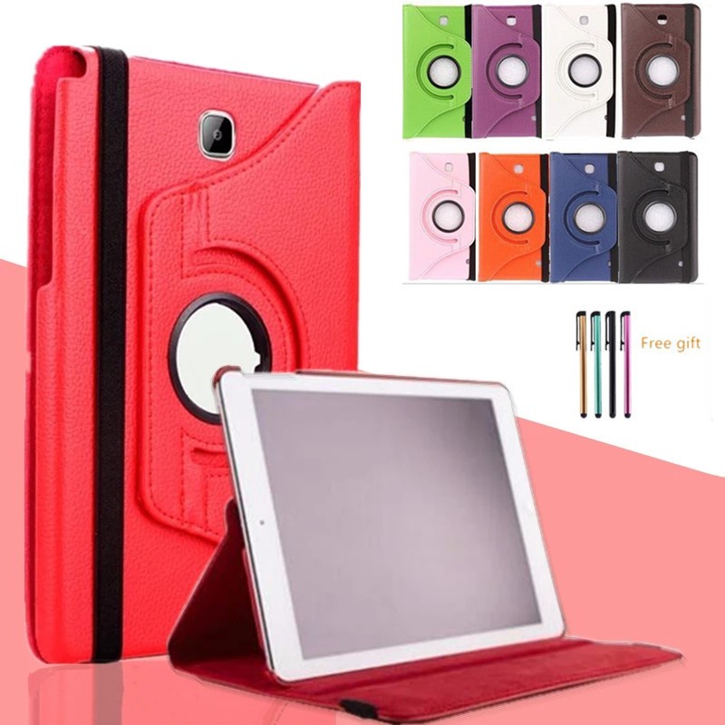 Case Samsung Galaxy Tab A 8.0inch (2015) Samsung Galaxy T350 T351 T355 P350 SM-T355 หนังPUผิวลิ้นจี่