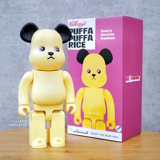 BE@RBRICK 400% KELLOGGS PUFFA PUFFA RICE : Sooty The Bear [New]