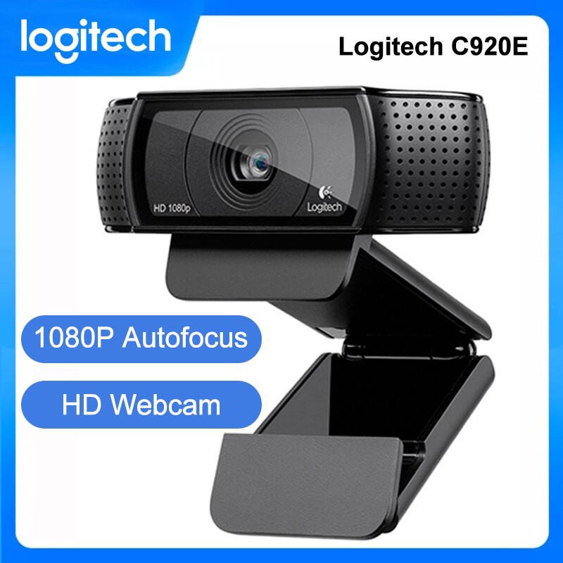 (กล้องคอม) LOGITECH WEBCAM C920e Full HD 1080p เว็บแคมเพื่อธุรกิจความละเอียดสูง  สินค้ารับประกันศูนย์ synnex