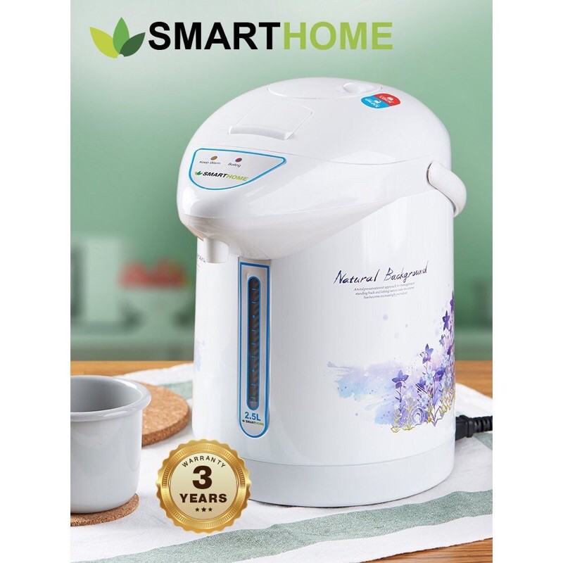 กระติกน้ำร้อนไฟฟ้า 2.5 ลิตรSMART HOME รุ่น SJP-7501และรุ่น SJP-7502