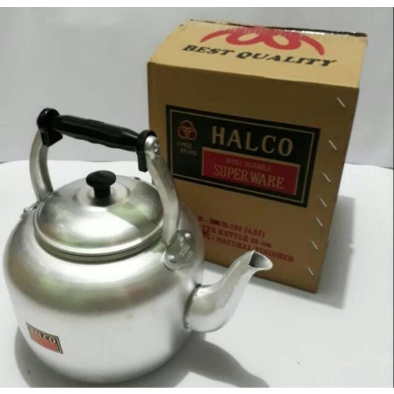 Halco Teapot 18cm/20cm/22cm • กาน้ําชาอลูมิเนียม Halco