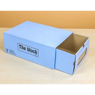 vipsupplyphuket กล่องอเนกประสงค์ สีฟ้ากว้าง23.5xยาว35xสูง13.5 cm. (1 ชิ้น/แพค)