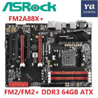 ASROCK FM2A88X+ KILLER Desktop Motherboard AMD A88X Socket FM2/FM2+ DDR3 64GB ATX Original Used Mainboard