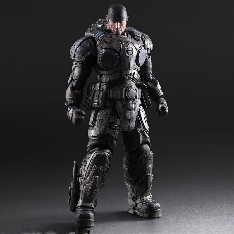Play Arts Kai Gears Of War Marcus Fenix Action Figure