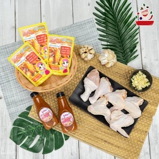 [โค้ด 0ZLJN ลด 80.-] นัสริน แป้งหมักไก่ทอด สำเร็จ​รูป ผงหมักไก่ทอดหาดใหญ่ แป้งทอดกรอบ แป้งหมักไก่ ผงหมักไก่ทอด แป้งไก่