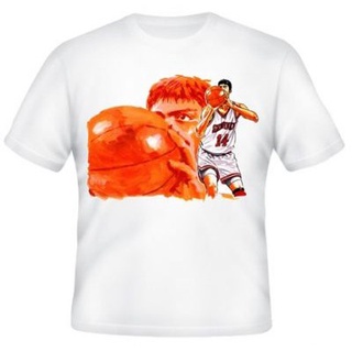 New เสื้อยืดพิมพ์ลาย Hisashi Mitsui SlamDunk-SU10 discount