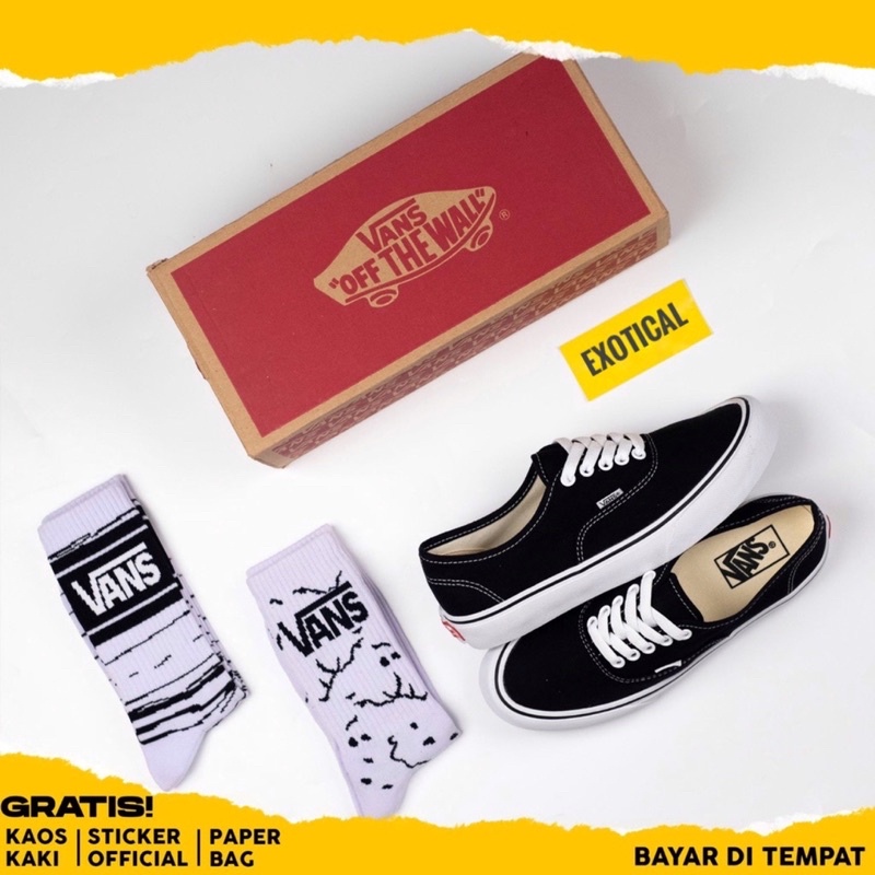 Vans AUTHENTIC CASIC BLACK WHITE