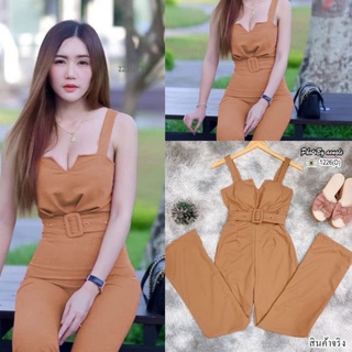 📌 พร้อมส่ง #จั้มสูทขายาวสีพื้น #เสื้อผ้าแฟชั่น #แฟชั่นผู้หญิง