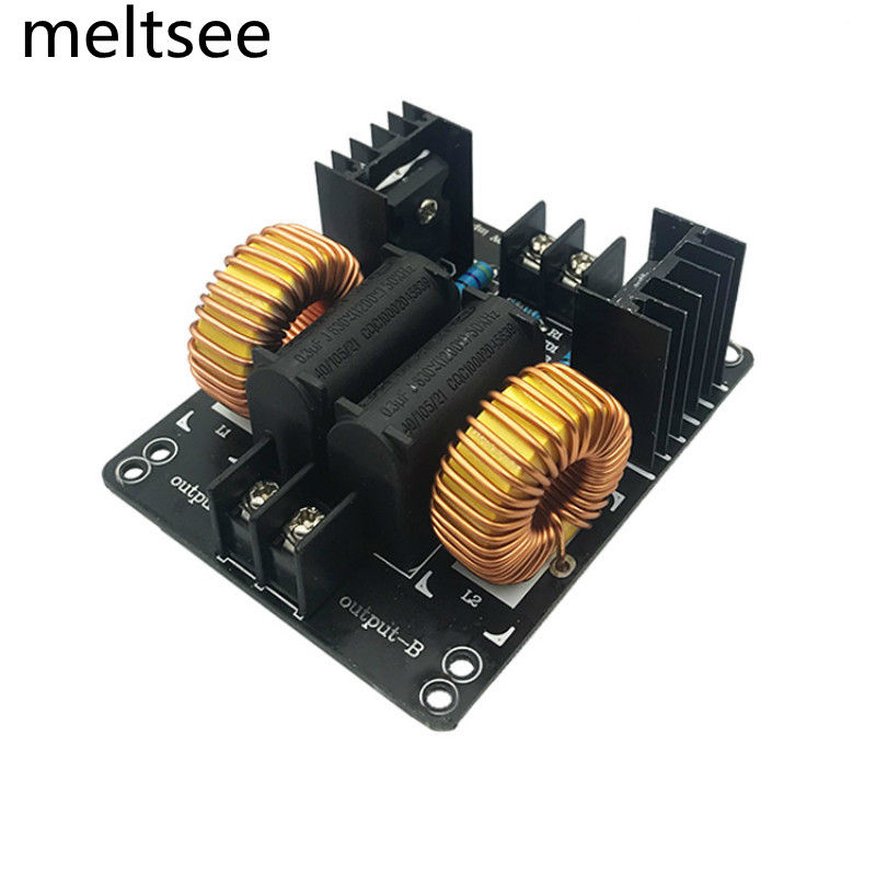 1000 W 20 A Zvs โมดูลบอร์ดทําความร้อนแรงดันต่ํา Flyback Driver Heaters 1000W 20A ZVS Low Voltage Boa