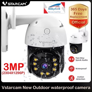 โปรโมชั่น Vstarcam CS64 ใหม่2021 กล้องวงจรปิดไร้สาย Outdoor ความละเอียด 3MP(1296P) ราคาถูก กล้องวงจรปิด กล้องวงจรปิด wif