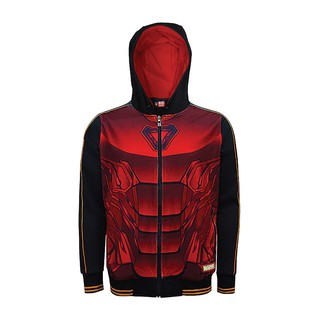 FBT x MARVEL เสื้อหนาว เสื้อฮู๊ดดี้ เสื้อแขนยาว JACKET HOODY  IRON MAN 12W643