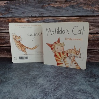 หนังสือนักเขียนรางวัล Matildas Cat. by Emily Gravett ( Boardbook) หนังสือใหม่จากพาเลท