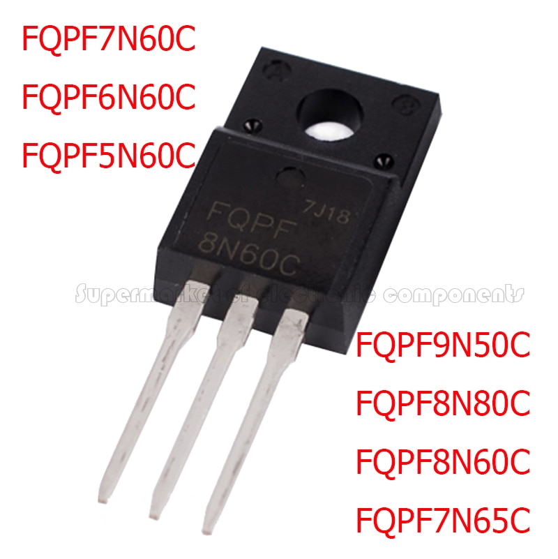 10Pcs Fqpf9N50C Fqpf8N80C Fqpf8N60C Fqpf7N65C Fqpf7N60C Fqpf6N60C Fqpf7N60Cn