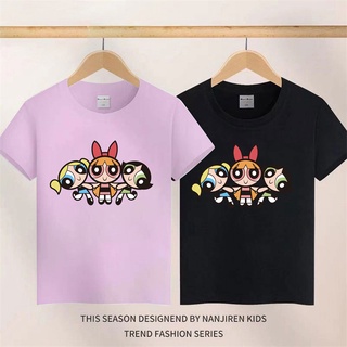 K-2204-SHORT /SET3สี เสื้อยืดแขนสั้นเด็กสไตส์เกาหลี สกรีนลายการ์ตูนน่ารักใส่ได้ทั้ง ญ/ช ผ้าโพลีเอสเตอร์ ใส่สบาย*ปลีก-ส่ง