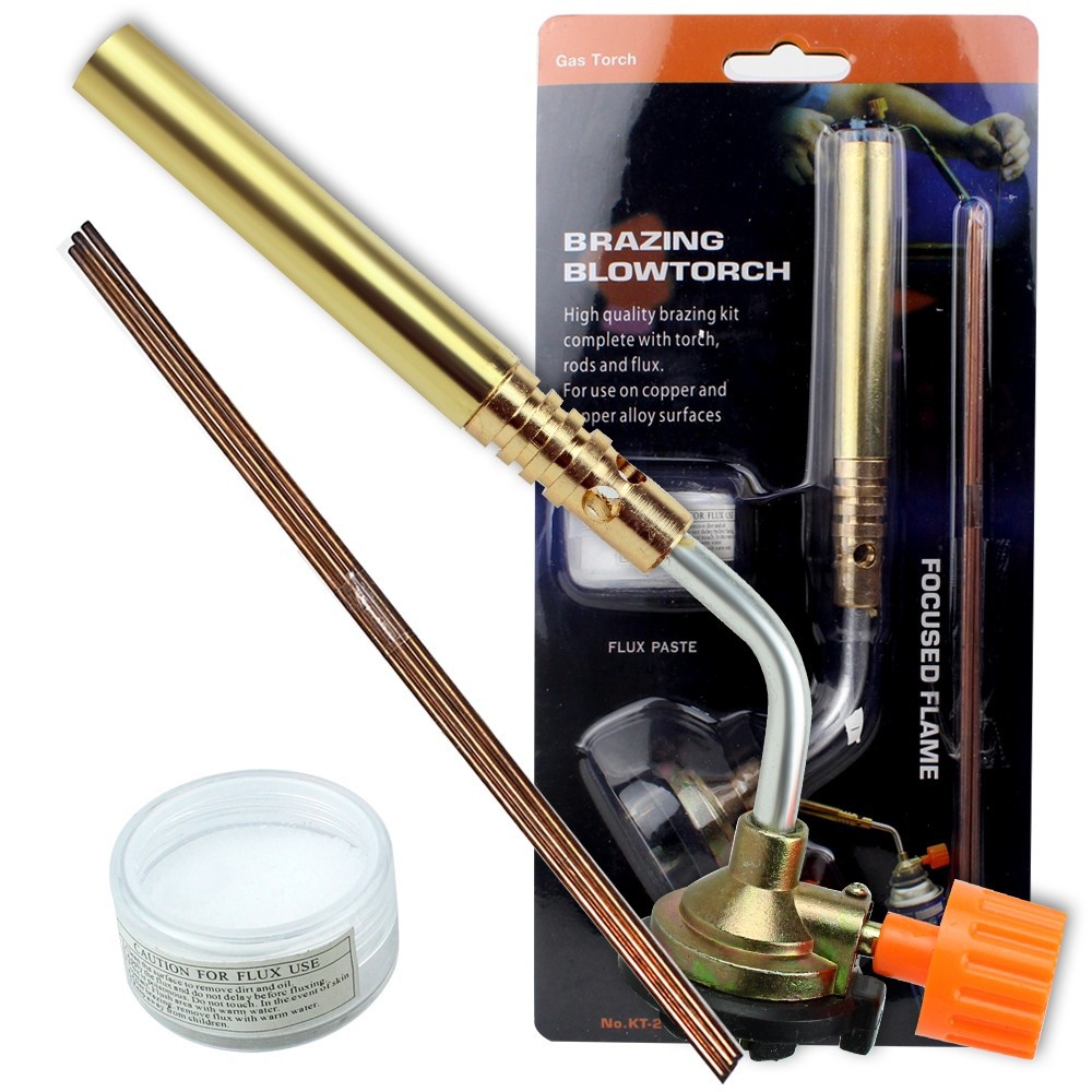 KOVEA Brazing Gas Torch KT2104 หัวพ่นไฟเอนกประสงค์ หัวเชื่อมทองเหลือง เชื่อมท่อแอร์ เชื่อมท่อทอ