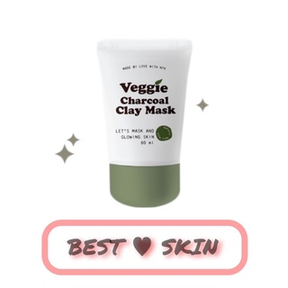 Mask Plaiyen Veggie Clay มาส์กไพรเย็น หยุดวงจรสิว