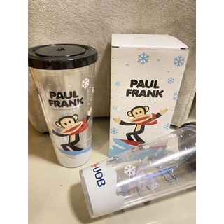 Paul Frank แก้วน้ำพลาสติก (แบบใส่หลอด)