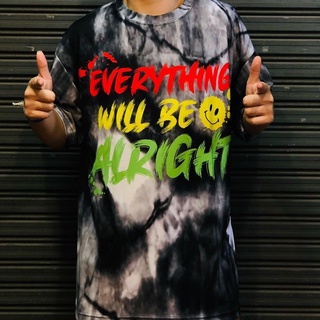APIZODE เสื้อยืด เสื้อโอเวอร์ไซด์ พิมพ์ลายการ์ตูนดำ