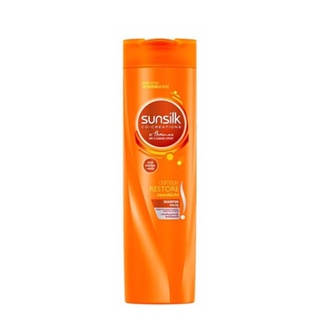 ✨สุดพิเศษ✨ SUNSILK ซันซิล แชมพูสีส้ม สูตรบำรุงผมเสียในทันที  320 มล. 🚚พร้อมส่ง!! 💨