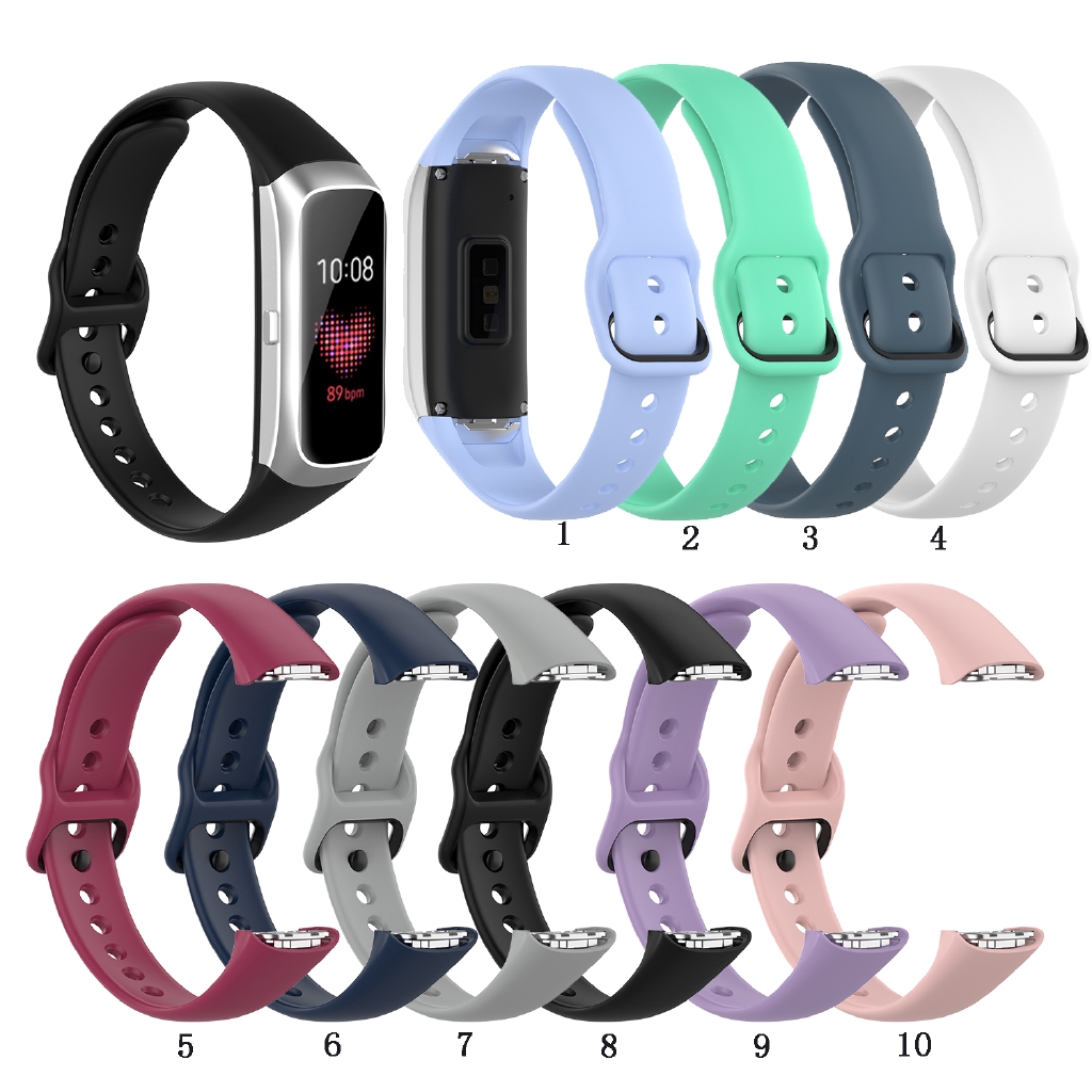 สายรัดซิลิโคนสำหรับ Samsung Galaxy Fit Sm R370 Shopee Thailand