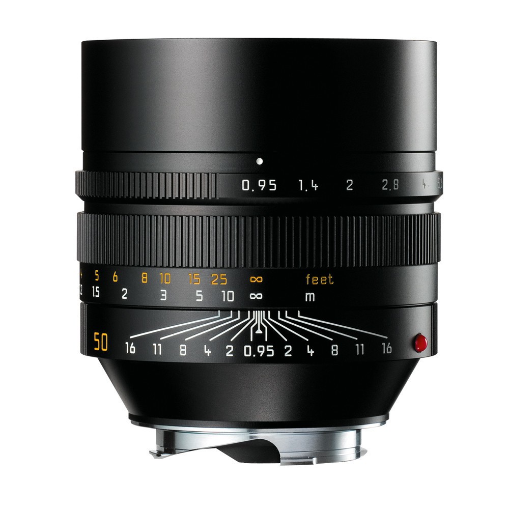 Leica Noctilux-M 50mm f/0.95 ASPH., (BLACK, SILVER) ANODIZED