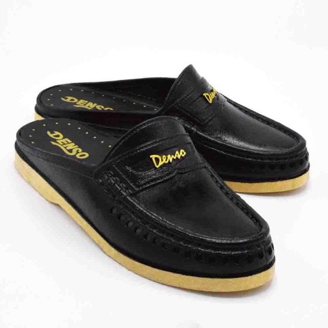 #Denso 🔥🔥 รองเท้าคัชชูยางพาราแบบเปิดส้น 👣😷