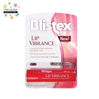 Blistex lip vibrance SPF15 ลิปบาล์มเปลี่ยนสี spf15 วันที่ผลิต 12/2020