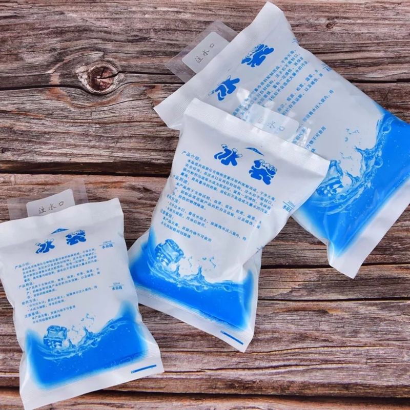 Ice Gel Pack 200 ML Blue Cool Jelly Cooler Ice Water Bag กระเป๋าเก็บความเย็น กระเป๋านมแม่