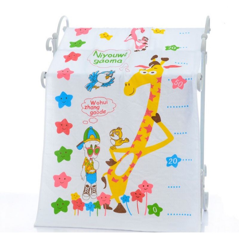 Fairy kids ผ้าห่ม ผ้าเช็ดตัว 2 ชั้น ผ้าสาลูรังผึ้ง ขนาด 75x150 cm. C0020