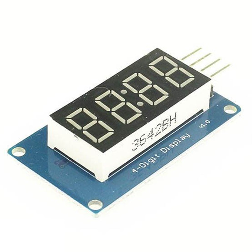 TM1637 7 Segment - เจ็ดส่วน 4 หลัก