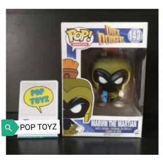 FUNKO POP Marvin The Martian 143 ของแท้ งานเก่าเลิกผลิตแล้ว หายากแถมกล่องใส พร้อมส่ง Space Jam Duck Dodgers Looney Tunes