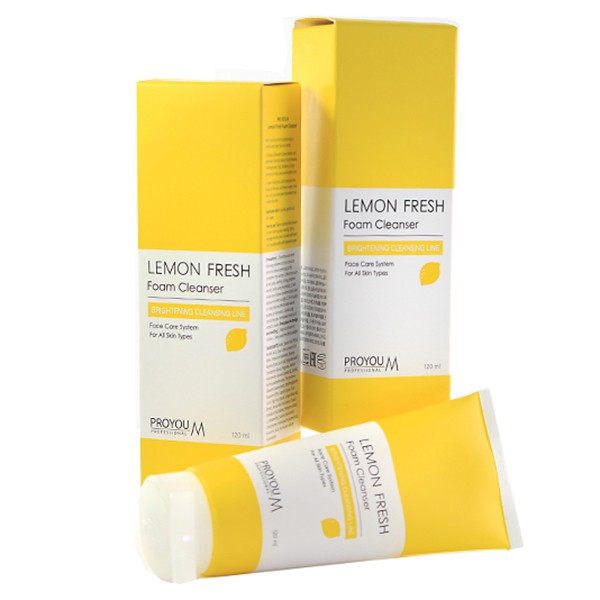 Pro You M Lemon Fresh Foam Cleanser 120ml ทำความสะอาดผิวหน้าอย่างล้ำลึก