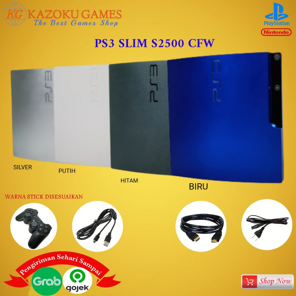 จอยสต กส าหร บ Sony Playstation Cech 2500 Series 160gb 500gb 2stik Opk ส าหร บ Ps3 Ps 3 6 234