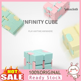 Plu_Fidget Block Infinite Cube ของเล่นคลายเครียดสําหรับเด็กและผู้ใหญ่