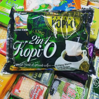 กาแฟดำ 2in1 PENANG Kopi-O(28g×28ซอง)
