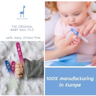 ตะไบเล็บเด็ก Baby Blue Giraffe ของแท้จากอเมริกา ใช้ได้ตั้งแต่แรกเกิด - Baby Blue Giraffe Nail File -