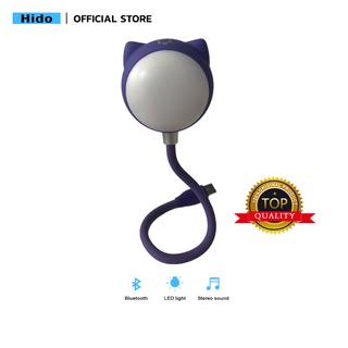 HIDO 2IN1 มินิไร้สายแบบพกพาลำโพงบลูทู ธ ลำโพงบลูทูธ อ่านแสง Bluetooth Speaker Reading Light ของขวัญวันเกิด HD-02