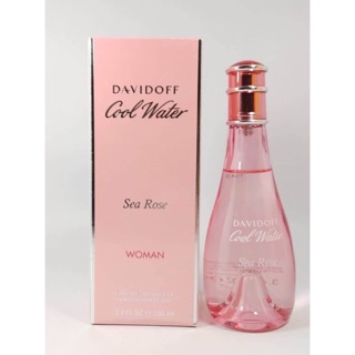 Davidoff Cool Water Sea Rose 100 ml กล่องเทส/กล่องขาย(เช็คสต้อคก่อนทำรายการนะคะ)