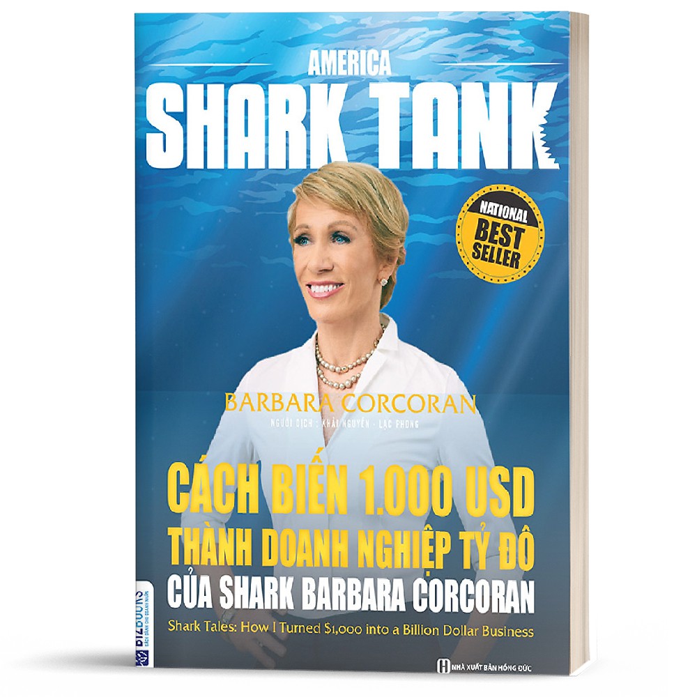 หนังสือรถถัง America Shark วิธีเลี้ยว 1,00 USD เป็นธุรกิจดอลลาร์พันล้าน โดย Shark Barbara Corcoran M